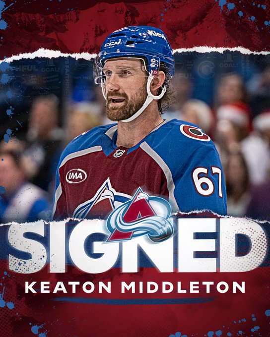Signed Keaton Middleton