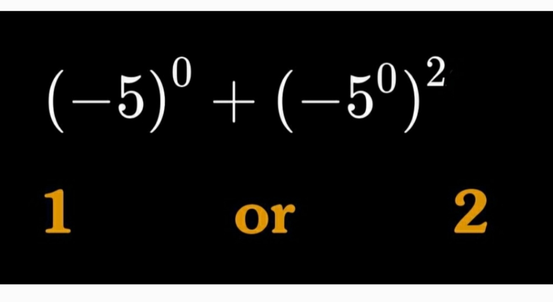 malik42174767's tweet image. Option 🔻 
1 or  2 
#MathArt #MathMagic #MathHumor