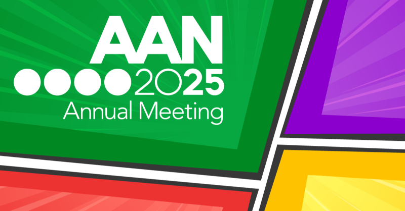 AANmember's tweet photo. Join us in San Diego or live online for the 2025 AAN Annual Meeting. https://t.co/idk0oqsepq