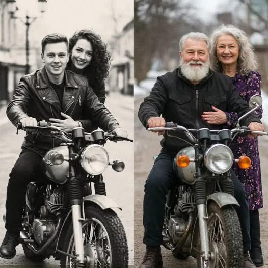 Ce couple a reproduit une photo qu’ils avait pris quand ils étaient jeunes en 1967🥹