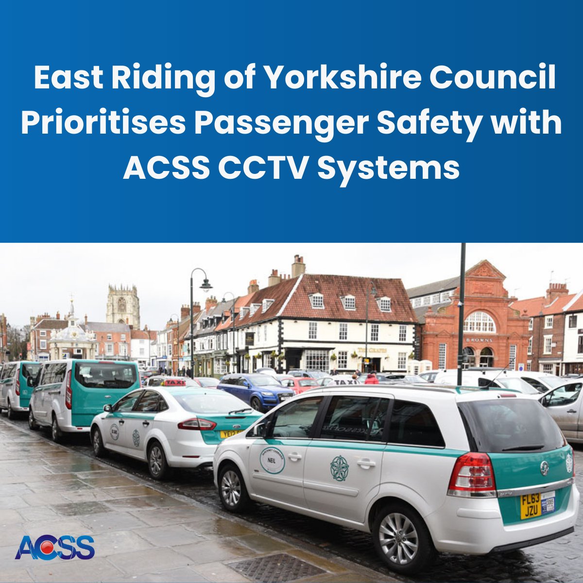 East Riding of Yorkshire Council has taken steps to improve public safety by installing ACSS CCTV systems across its licensed taxi fleet. We’re proud to have supplied and installed CCTV to support the council’s efforts. <a href="/East_Riding/">East Riding Council</a>  
Read the article -bridlingtonecho.co.uk/east-riding-of…