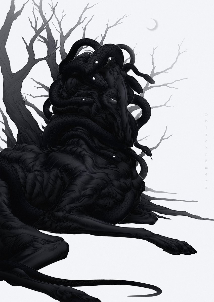 blacknemera's tweet photo. The Serpent Queen 🐍
Cover for OC Calendar 2025 organized by Patrisiyaa [da] https://t.co/y7QVkKmbTL