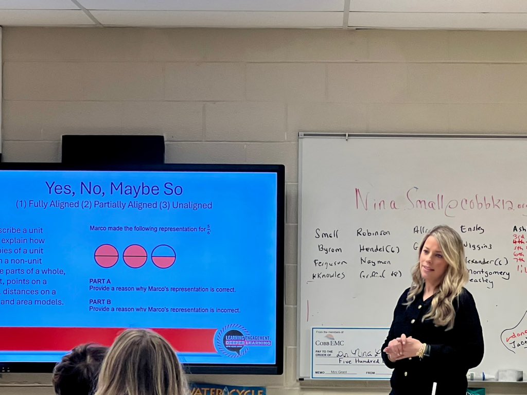 1st part of LEI was a success with some of <a href="/PickettsMillES/">Pickett's Mill ES 🏴‍☠️⚓️☠️🦜</a> rockstar teacher leaders. #ENGAGECOBB <a href="/CobbSchools/">Cobb County Schools</a>