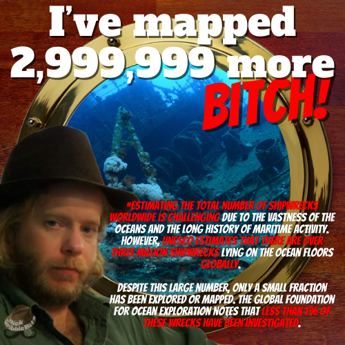 BordersSports's tweet photo. Flint's on point! 3M shipwrecks mapped, no Ice Age ones! Clearly, if they were there, we'd see 'em. Water preserves everything, right? 
#BrotherlySupport #ShipwreckLogic #bigarcheology 
#history #ice age https://t.co/sGPrVWYaOP