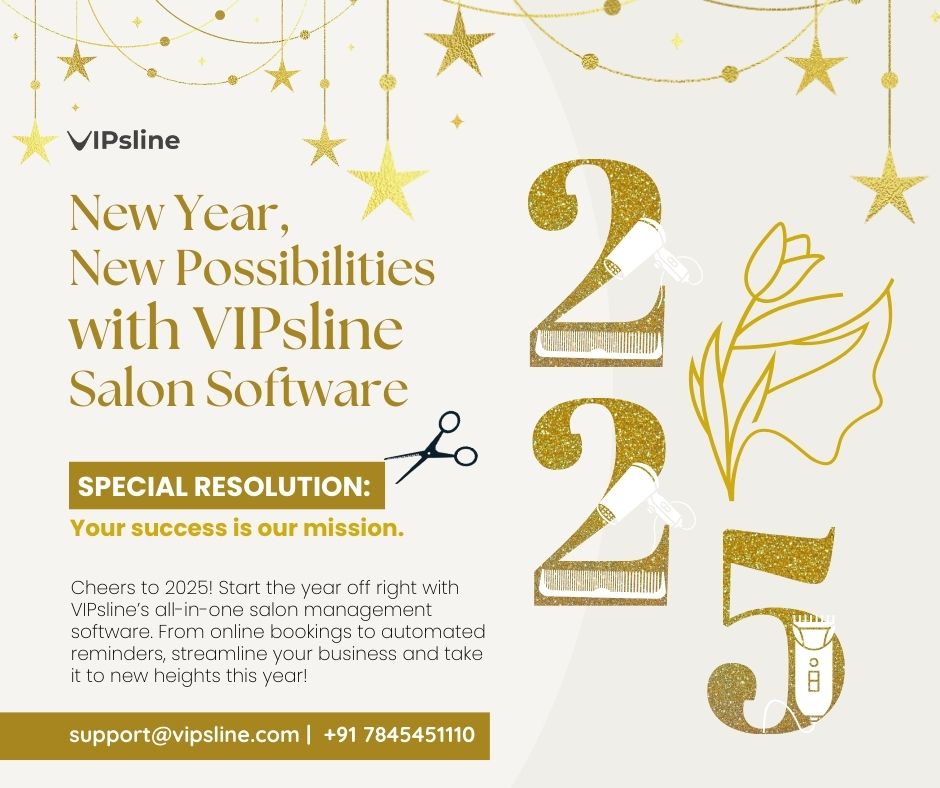 VIPsline's tweet photo. Cheers to 2025! Start the year off right with VIPsline’s all-in-one salon management software. 

🎊 Special Resolution: Your success is our mission.
https://t.co/nd4HgruPFb

#HappyNewYear #SalonManagement2024 #VIPslineSalons #NewYearNewYou #SalonSuccess https://t.co/R21uix57jT