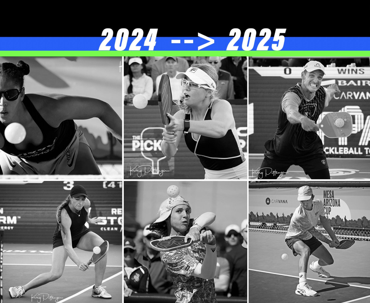 The 2025 MLP-PPA season is almost here, and we couldn’t be more hyped! 🎉 2024 brought epic pickleball—triumphs, upsets, rivalries, &amp; incredible growth. Ready for more comebacks, records, &amp; inspiration! 💪

Photo by Kerry Pittenger; IG:@
kerry_pittenger_pickleball