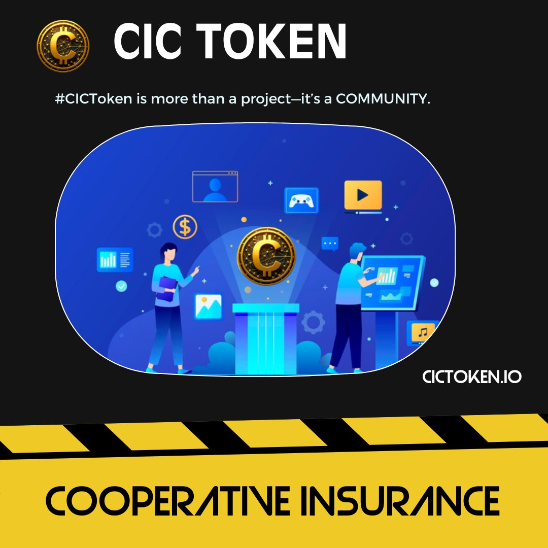 cictoken's tweet photo. 🛡️ #CICToken is more than a project—it’s a COMMUNITY.
📢 Your voice shapes our governance, investments, and future.
🌍 Together, we’re building a transparent, ethical insurance system for the world.
Join us: https://t.co/rzYb0LcXPX
#CryptoCommunity #BlockchainEcosystem https://t.co/mp4uWhT8Od