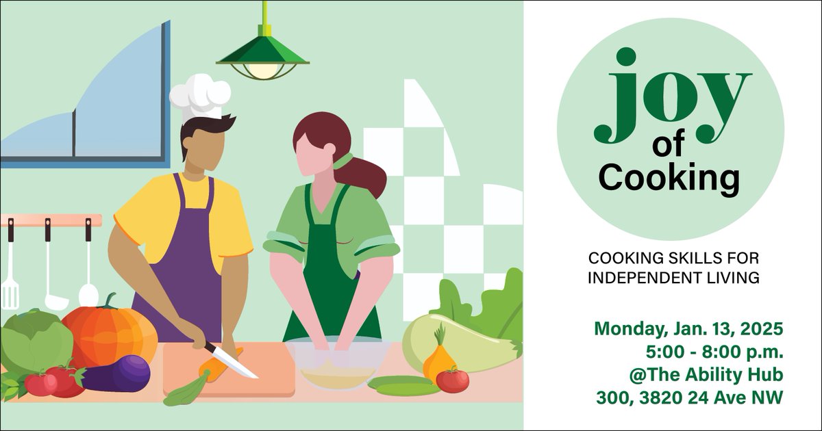 The Sinneave Family Foundation (@sinneave) on Twitter photo Our popular Joy of Cooking sessions will return this year, with the first taking place on Jan 13. 🍳
This hands-on class will help you increase your confidence in the kitchen as you prepare a tasty meal to enjoy!
To learn more or register visit:  sinneavefoundation.pulse.ly/ylknl3wucl Our popular Joy of Cooking sessions will return this year, with the first taking place on Jan 13. 🍳
This hands-on class will help you increase your confidence in the kitchen as you prepare a tasty meal to enjoy!
To learn more or register visit:  sinneavefoundation.pulse.ly/ylknl3wucl