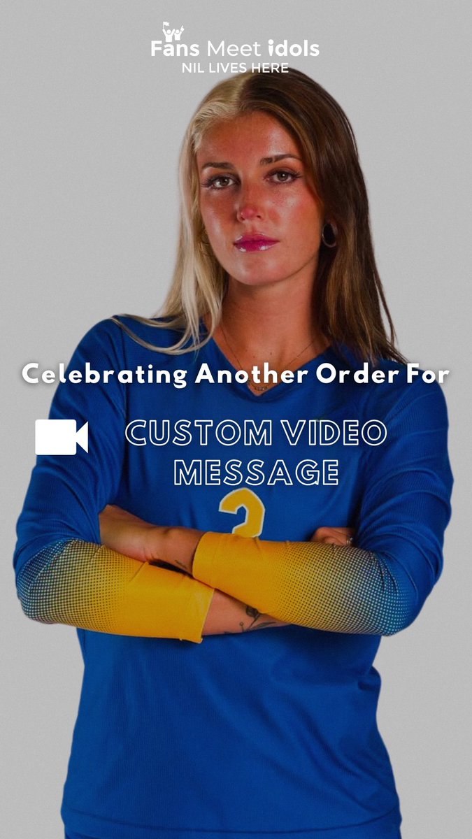 Fans Meet Idols (@fansmeetidols) on Twitter photo Celebrating an order with Cat Flood <a href="/catherinefl00d/">catherine flood</a> - Pitt Volleyball ⭐️
Shop Merch & Fan Experiences now at
app.fansmeetidols.com/cat.flood Celebrating an order with Cat Flood <a href="/catherinefl00d/">catherine flood</a> - Pitt Volleyball ⭐️
Shop Merch & Fan Experiences now at
app.fansmeetidols.com/cat.flood