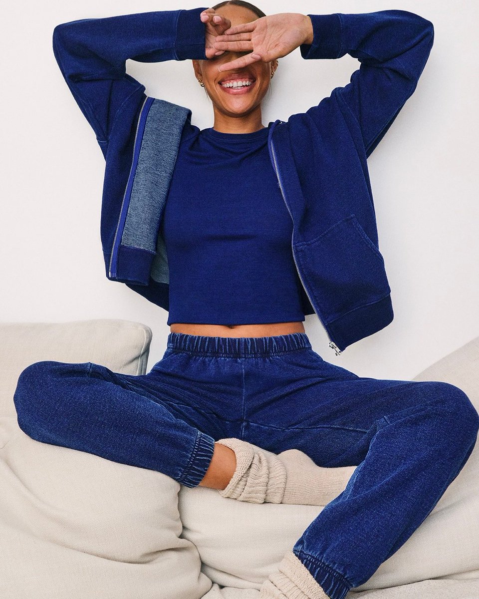 BACK AND BETTER: JEANIUS SWEATS. Still looks like denim, still feels like sweats –our best-selling collection just dropped new styles for the new year.