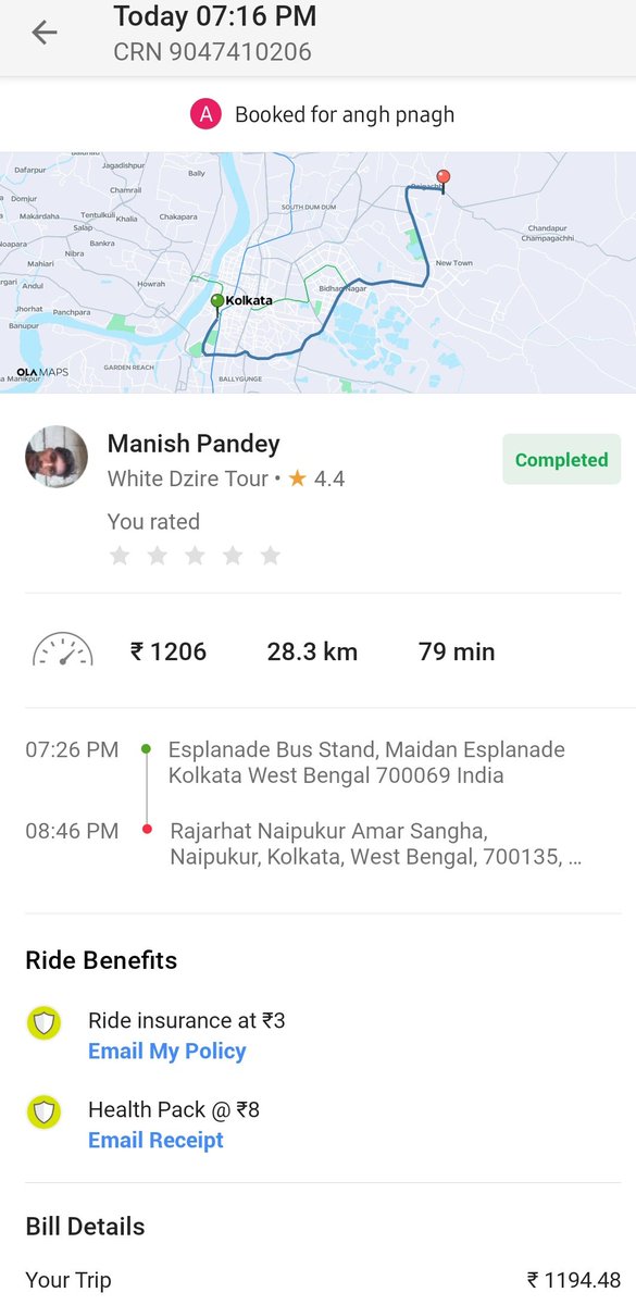 Happytography's tweet photo. @ola_supports @jagograhakjago  want a refund to my bank account, not a voucher or anything else. Please resolve this ASAP. https://t.co/0hFhj27boH