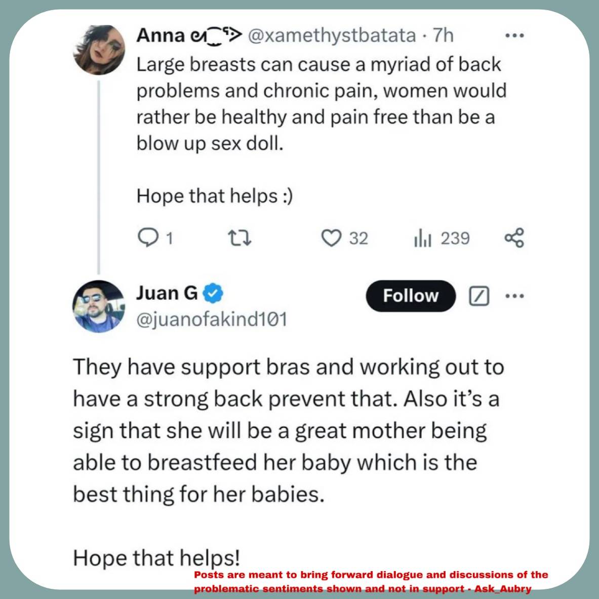 AskAubry 🦋 🐆🦝 tweet media