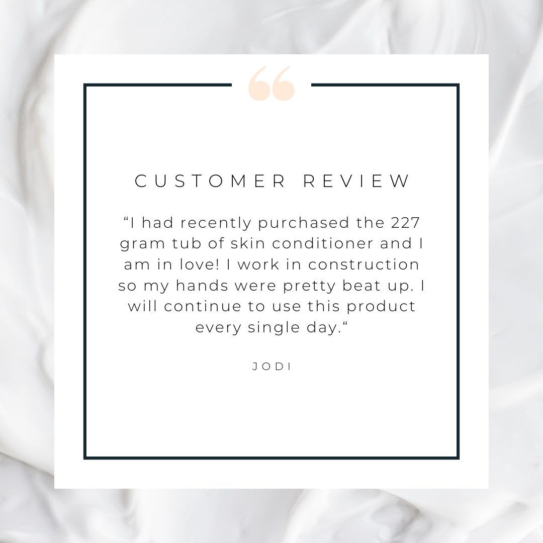 thentixskin's tweet image. 🌟 Customer Love! 🌟

“I’m in love with Thentix Skin Conditioner! As a construction worker, my hands were beat up, but now I use it every day.” - Jodi 👷‍♀️🛠️

We're thrilled to hear it's making a difference! 💪✨ 

 #toughwork #tlc #bepretty #behere #customerlove