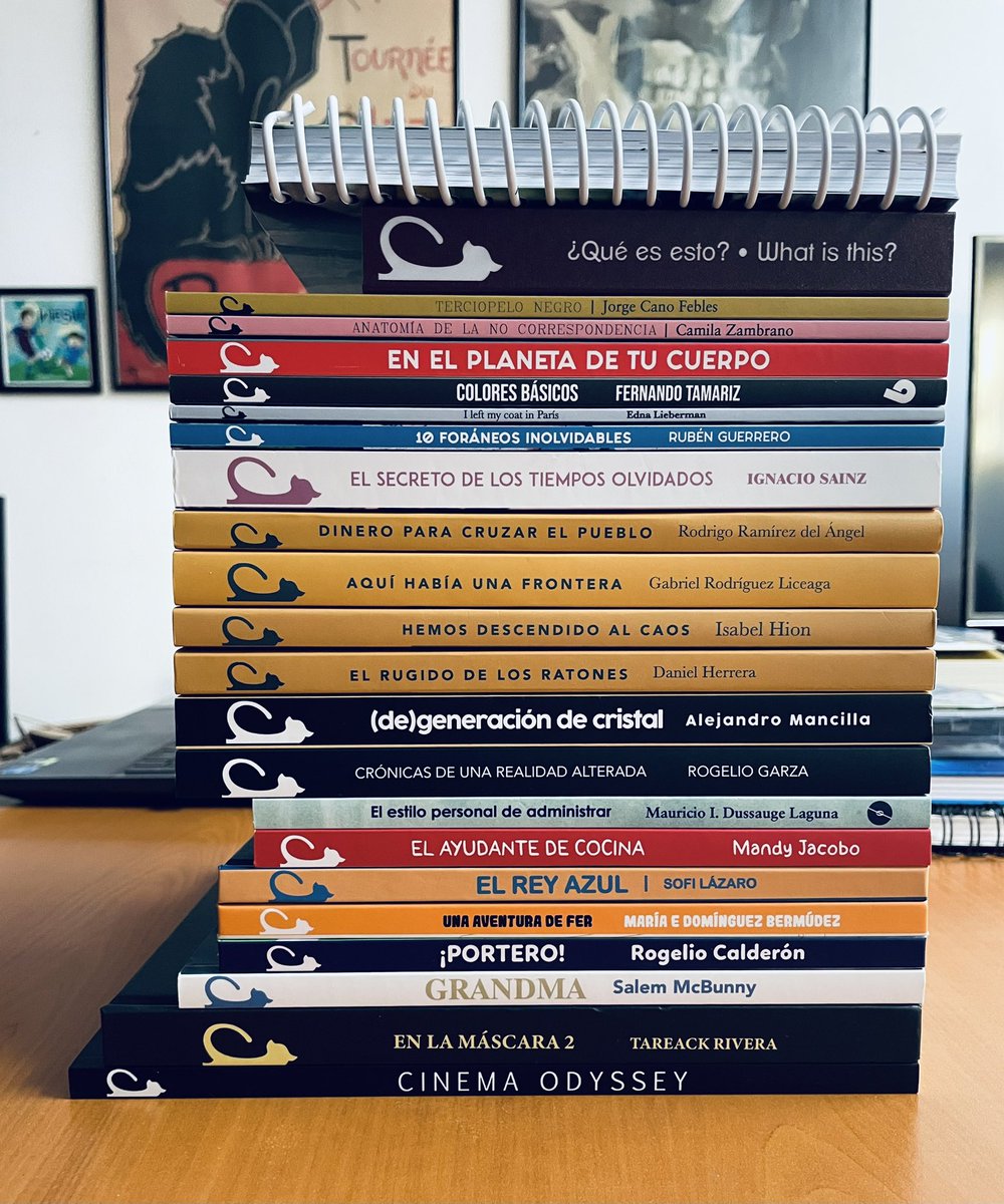 EditGatoBlanco's tweet photo. Gracias por un 2024 extraordinario. 

23 publicaciones

#ColecciónUndertango
#ColecciónHoraCero
#WhiteKittens
#EditorialGatoBlanco https://t.co/31Mn2Idg06