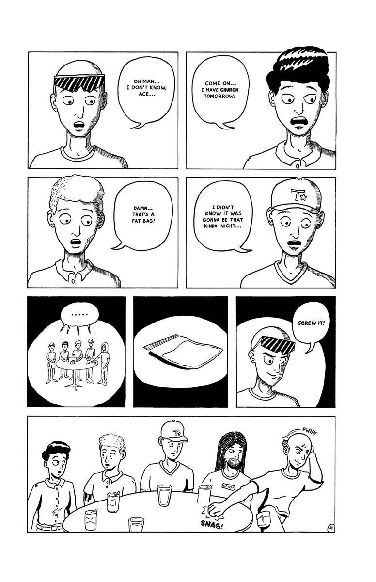 ExtremelyLive's tweet image. New comic Dads’ Night available now orangeflavor.fun/dads-night/