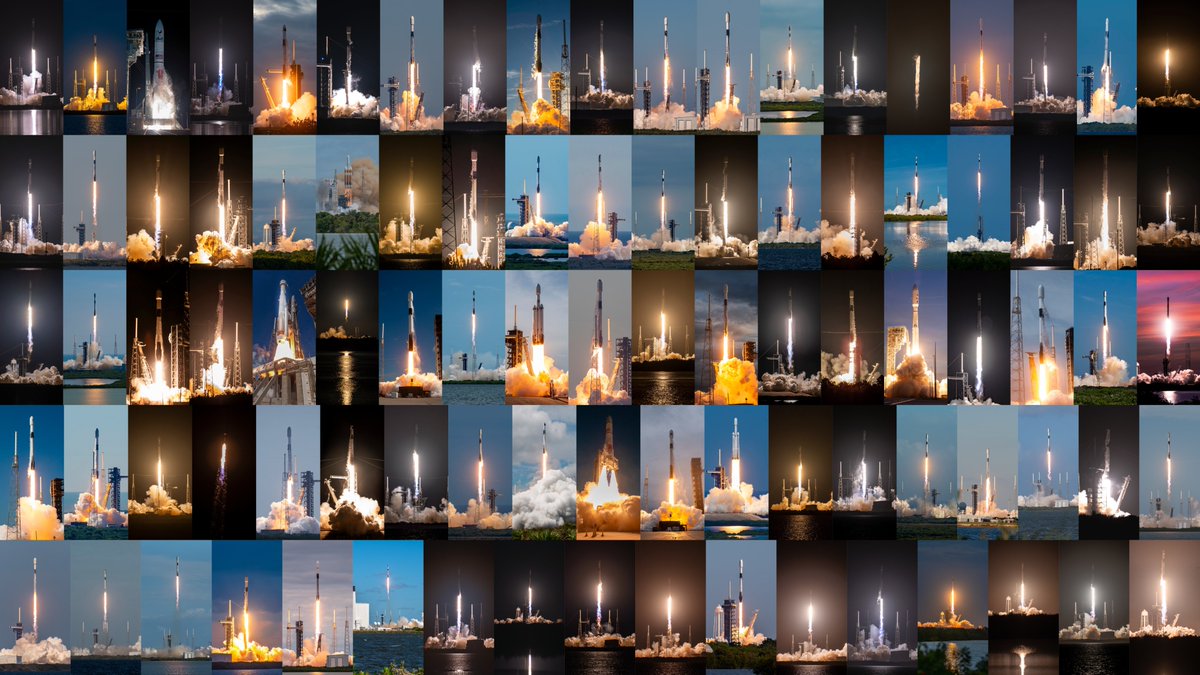 US_SpaceCom's tweet image. Congratulations to the incredible team at @SLDelta45 for leading the world’s busiest spaceport in 2024! The team launched 93 rockets and 1,389 orbital assets, including 4 rockets supporting the National Security Space Launch program.
👉tinyurl.com/44zjsw5z