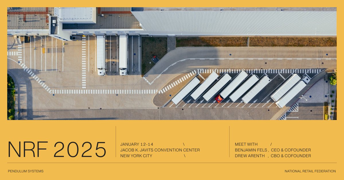 Join #Pendulum at the <a href="/NRFFoundation/">NRF Foundation</a> 2025 Conference and Expo next week.