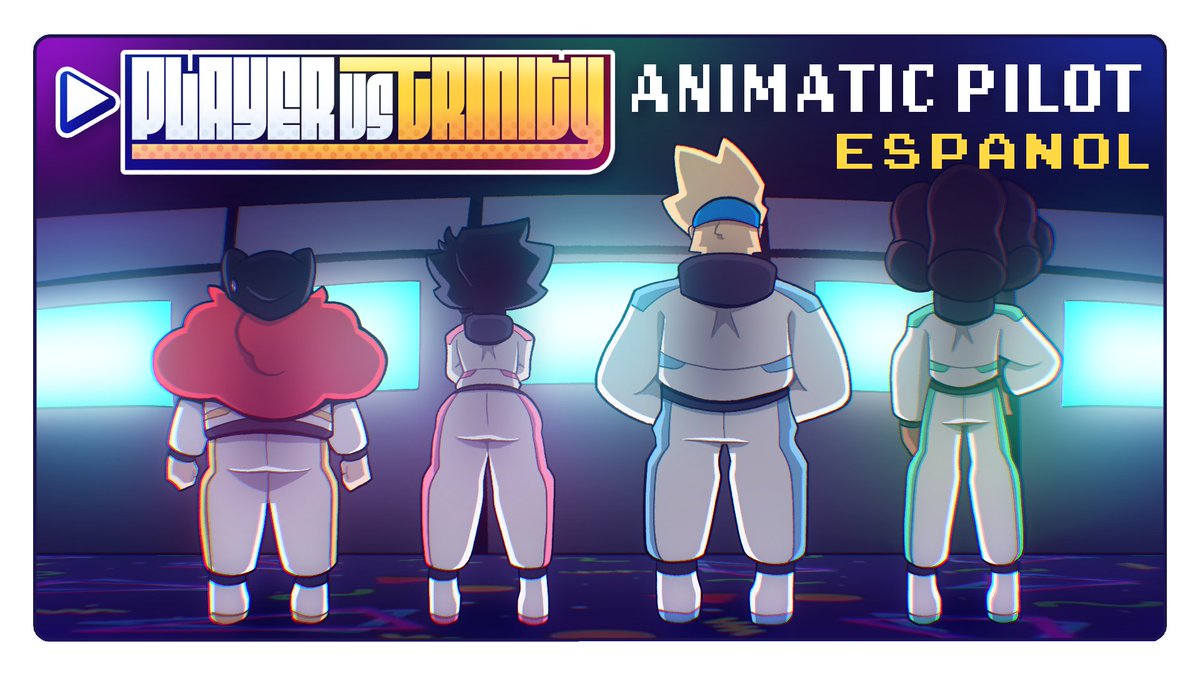 StayAwesomePr0d's tweet photo. The Official Spanish Dub for #PLAYERvsTRINITY is out now!!

https://t.co/aDsddgFj3S

#IndieAnimation #SupportIndieAnimation https://t.co/5ORgaF4irG