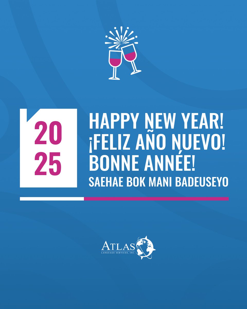 We want to express our deepest gratitude to everyone who made this year special. To our amazing clients, dedicated partners, and everyone who visited us at events worldwide, thank you for trusting Atlas to bridge the gap across languages and cultures. 🌍

#AtlasLS #newyear #2025