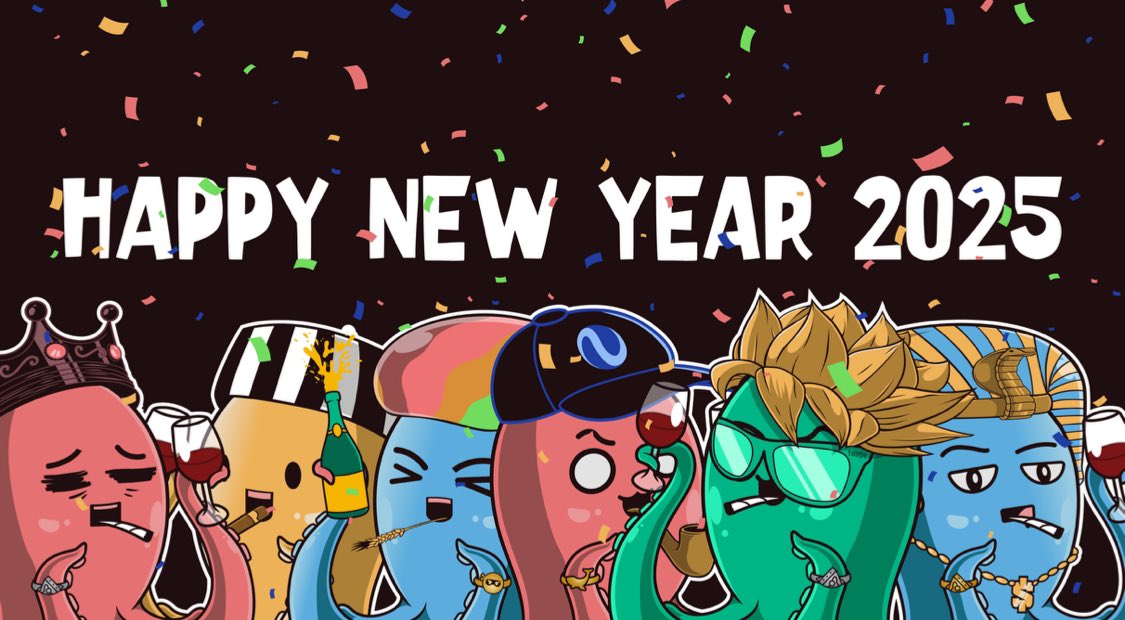 nfttentacles's tweet image. Hope you had a great start into 2025, fam ❤️🐙
Big things are awaiting Tentacle NFT Holder….