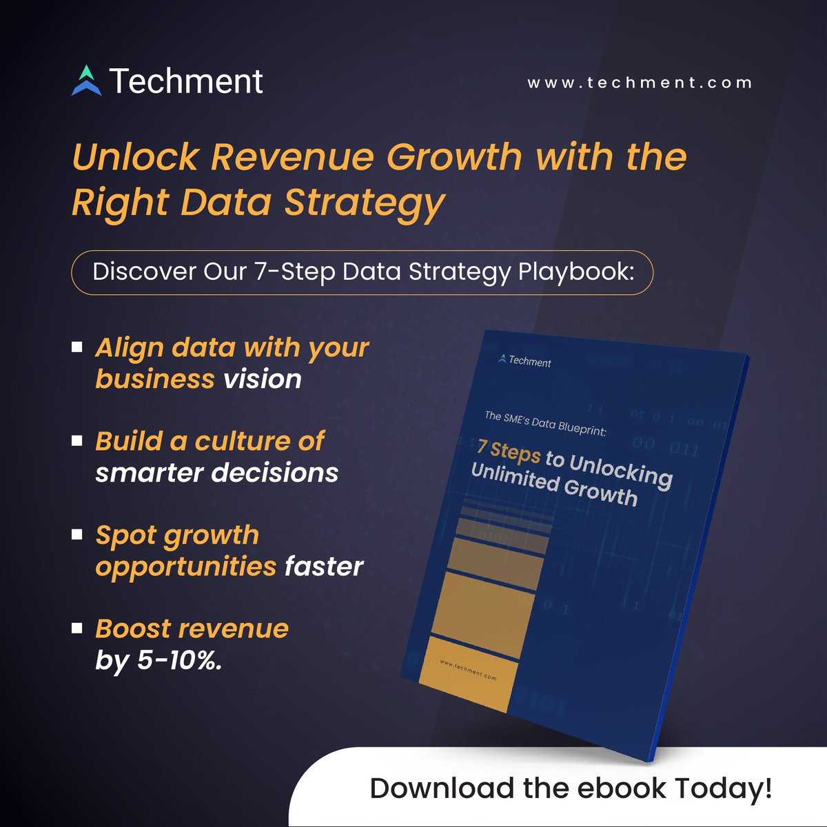 Is your data driving growth or just noise?

📊 80% of businesses fail to use data effectively. Don’t be one of them!

✅ Align data with business goals
✅ Boost revenue by 10%
✅ Act on growth opportunities faster
📥 Download now
techment.com/resources/eboo…