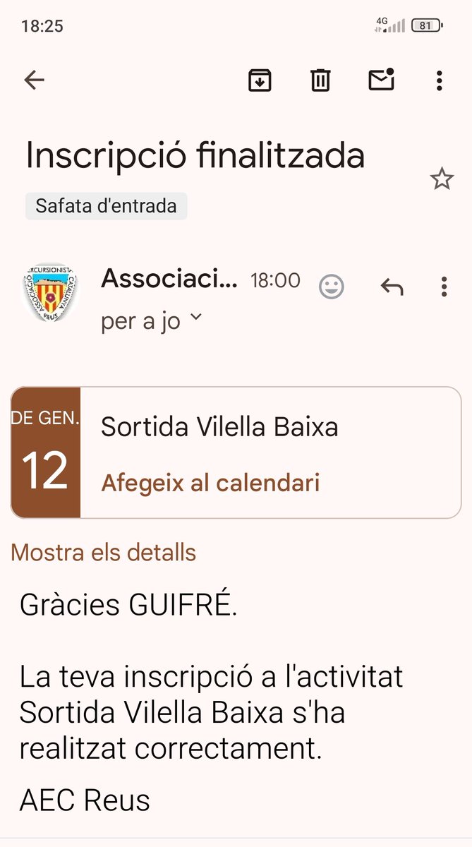 Guifré Porqueres II*II (@gporqueres) on Twitter photo <a href="/AEC_Reus/">AEC de Reus</a> <a href="/CEBaixCamp/">CE Baix Camp</a> <a href="/geamreus/">GEAM Reus</a> <a href="/gepecedc/">GEPEC-EdC</a> <a href="/khikemartin/">Enrique Martín</a> <a href="/ReusEsport/">Reus Esport</a> <a href="/JoanHFerrer/">Joan</a> @PepBaiges <a href="/Prioratenotur/">Priorat Enoturisme</a> <a href="/prioratnoticies/">Priorat</a> <a href="/FEEC_cat/">FEEC</a> Jo ja m'he inscrit!!!🤩💪🏻 <a href="/AEC_Reus/">AEC de Reus</a> <a href="/CEBaixCamp/">CE Baix Camp</a> <a href="/geamreus/">GEAM Reus</a> <a href="/gepecedc/">GEPEC-EdC</a> <a href="/khikemartin/">Enrique Martín</a> <a href="/ReusEsport/">Reus Esport</a> <a href="/JoanHFerrer/">Joan</a> @PepBaiges <a href="/Prioratenotur/">Priorat Enoturisme</a> <a href="/prioratnoticies/">Priorat</a> <a href="/FEEC_cat/">FEEC</a> Jo ja m'he inscrit!!!🤩💪🏻