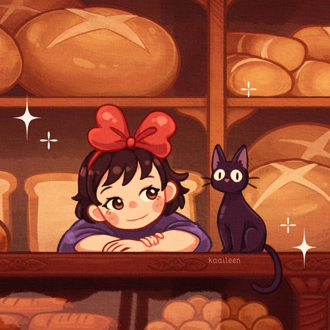 *+ ｡.🎀🍞✨🐈‍⬛.・✧