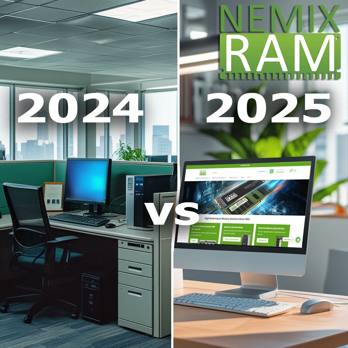 NEMIXRAMUSA's tweet image. 🔧 Did your system slow you down in 2024? Let’s fix that. NEMIX RAM delivers the speed and reliability you need for work and play.
🔗 nemixram.com
#TechUpgrade #NEMIXRAM @NemixRam