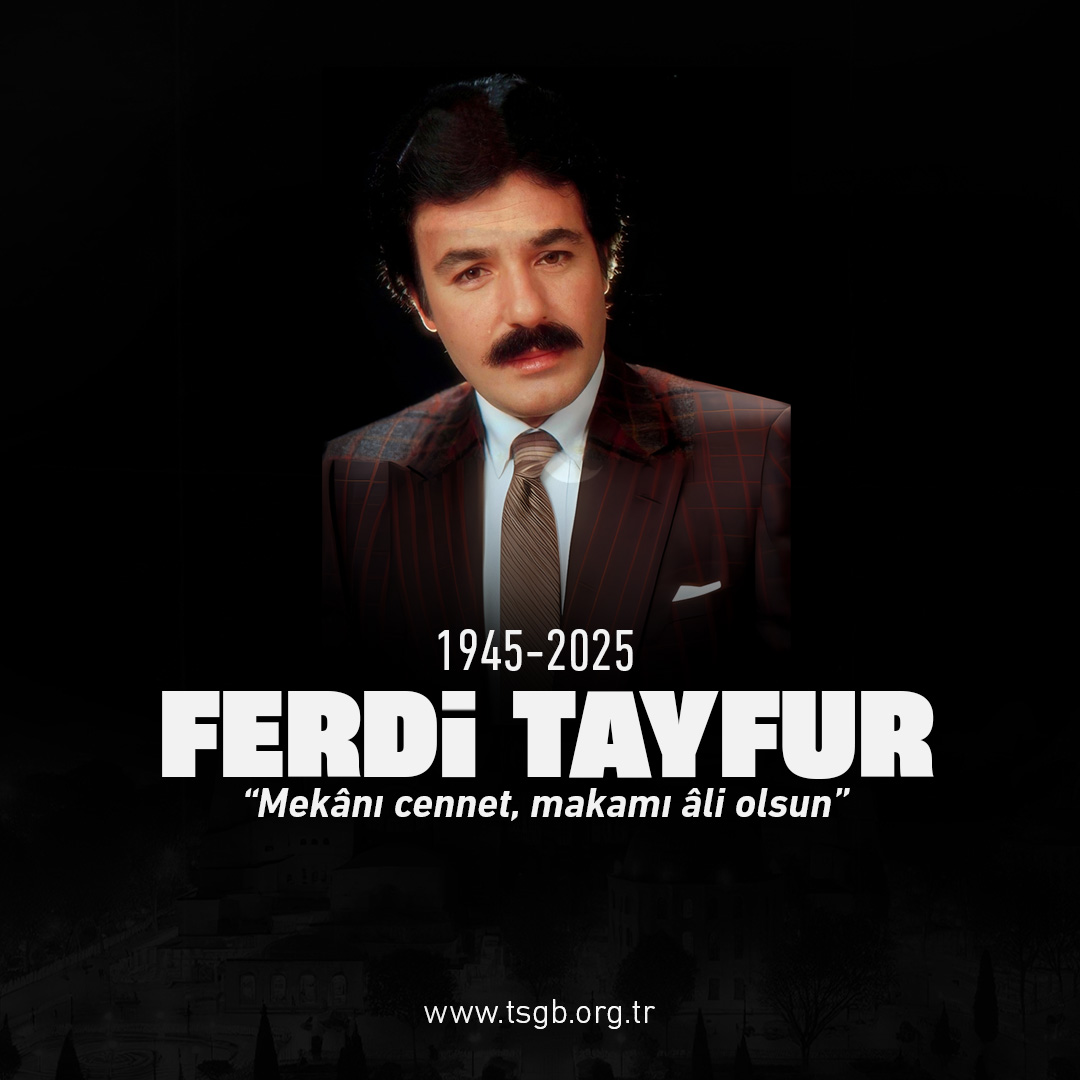 Türk müziğinin efsane sesi, gönüllerimize dokunan unutulmaz sanatçı Ferdi Tayfur’un vefatını büyük bir üzüntüyle öğrenmiş bulunuyorum.
Sanatı ve eserleriyle her daim hatırlanacak büyük ustaya Allah’tan rahmet, ailesine ve sevenlerine sabır ve başsağlığı diliyorum.