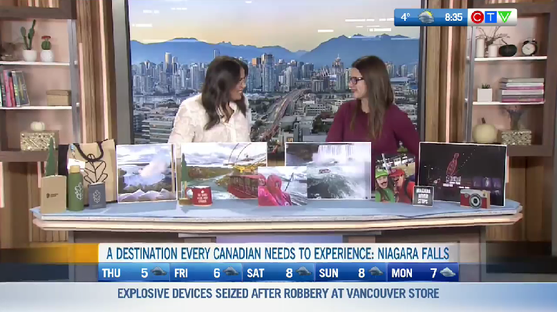 Adventure Awaits Travel Writer, Jami Savage (<a href="/FamTravelWriter/">Jami Savage</a>) tells CTV Morning Live about Niagara Falls: a must-see Canadian destination! 🌊📍 #SponsoredContent 

bc.ctvnews.ca/video/c3055977…
