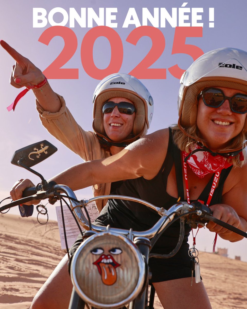✨ Toute l’équipe du rallye Roses des Sables vous souhaite une très belle année 2025 ! 😊
Que cette nouvelle année soit remplie d’aventures, de défis et de bonheur partagé !
Tous nos meilleurs voeux pour 2025 ! 🫶
–
#RallyeRDS2025 #RallyeRosesdesSables2025 #BonneAnnée2025