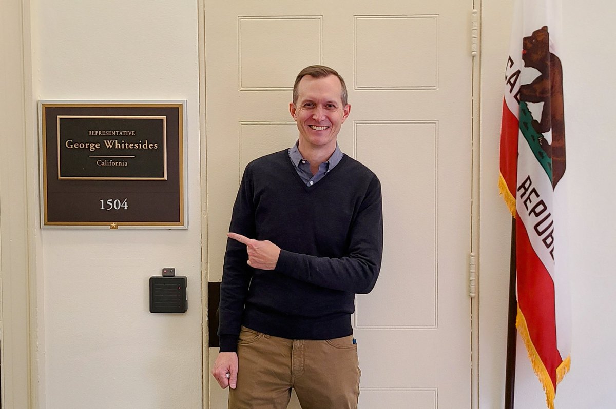 Stopped by my new office in DC to get ready for tomorrow, when the new Congress will be sworn in. 

Excited to get to work for the people of California's 27th district!  🇺🇸