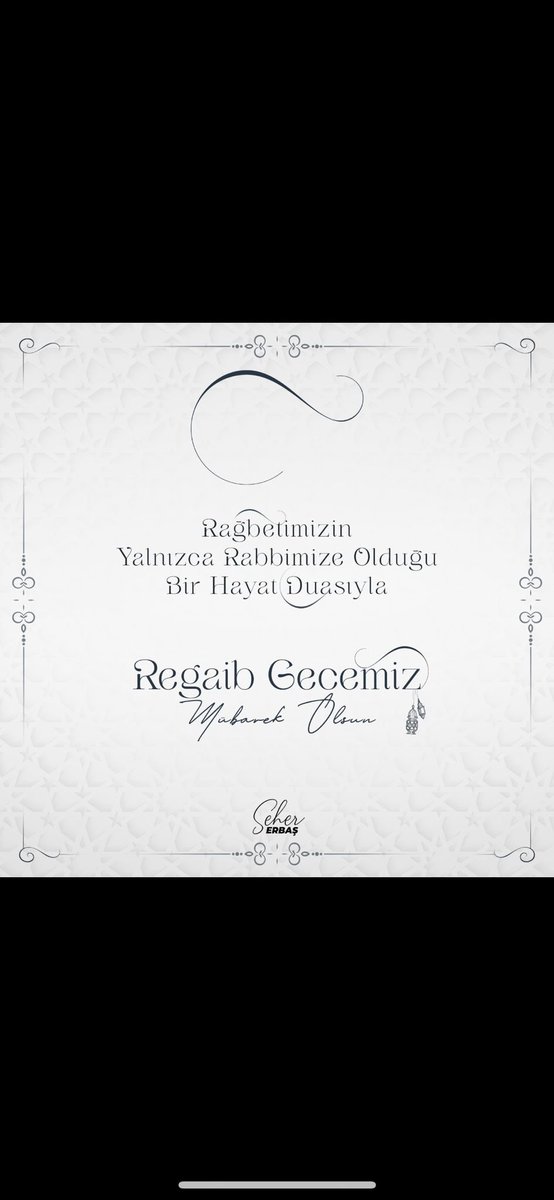 Üç ayların müjdecisi  Regaib gecemizin ülkemize ve tüm İslam âlemine hayırlar getirmesini yüce Rabbimden niyaz ederim.