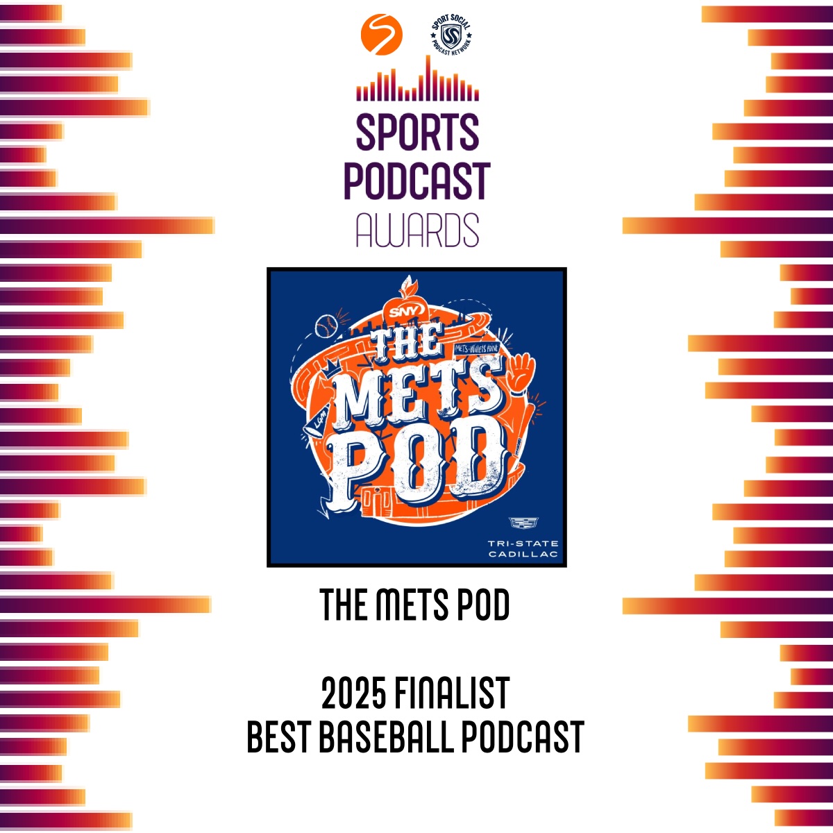 SNYtv's tweet photo. SNY's The Mets Pod ft. Connor Rogers &amp; Joe DeMayo has been named a finalist for Best Baseball Podcast as part of the Sports Podcast Awards!

Click below to vote for The Mets Pod NOW!

VOTE: https://t.co/MlSlSer8Cw

#SportsPodAwards https://t.co/aLi7rikg90