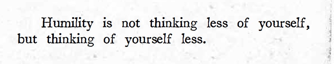 C. S. Lewis, perfection