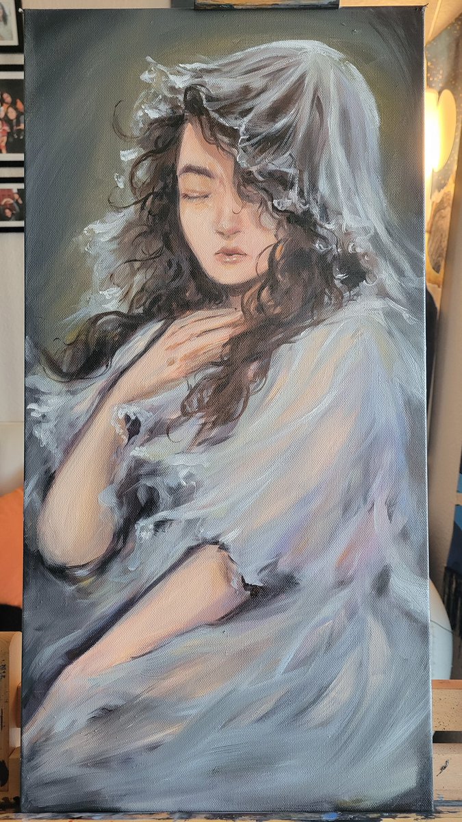 Oil wip. Am i cool now guys....
