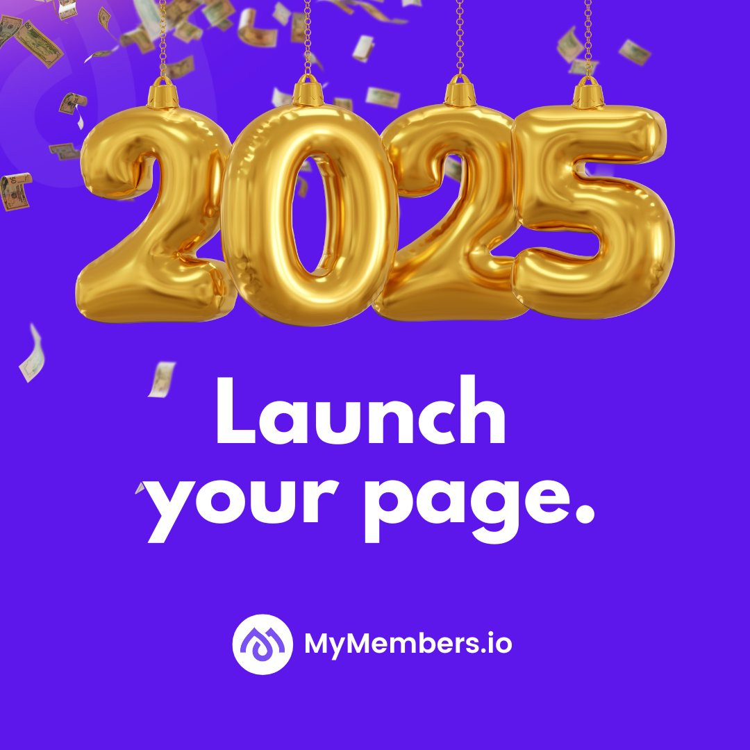 Make 2025 your year.

Launch Your MyMembers Page Today.

📉 Automate your private groups admin saving countless hours each month.