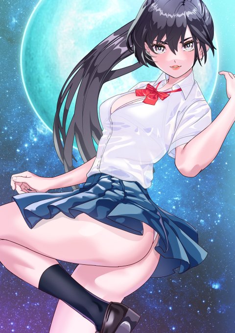 おはようございます❤(#^.^#)
新オリジナルキャラ
胸明け生意気ポニテ女子❣智子ちゃん❤

(それとファンサイト更新したよ❤) 