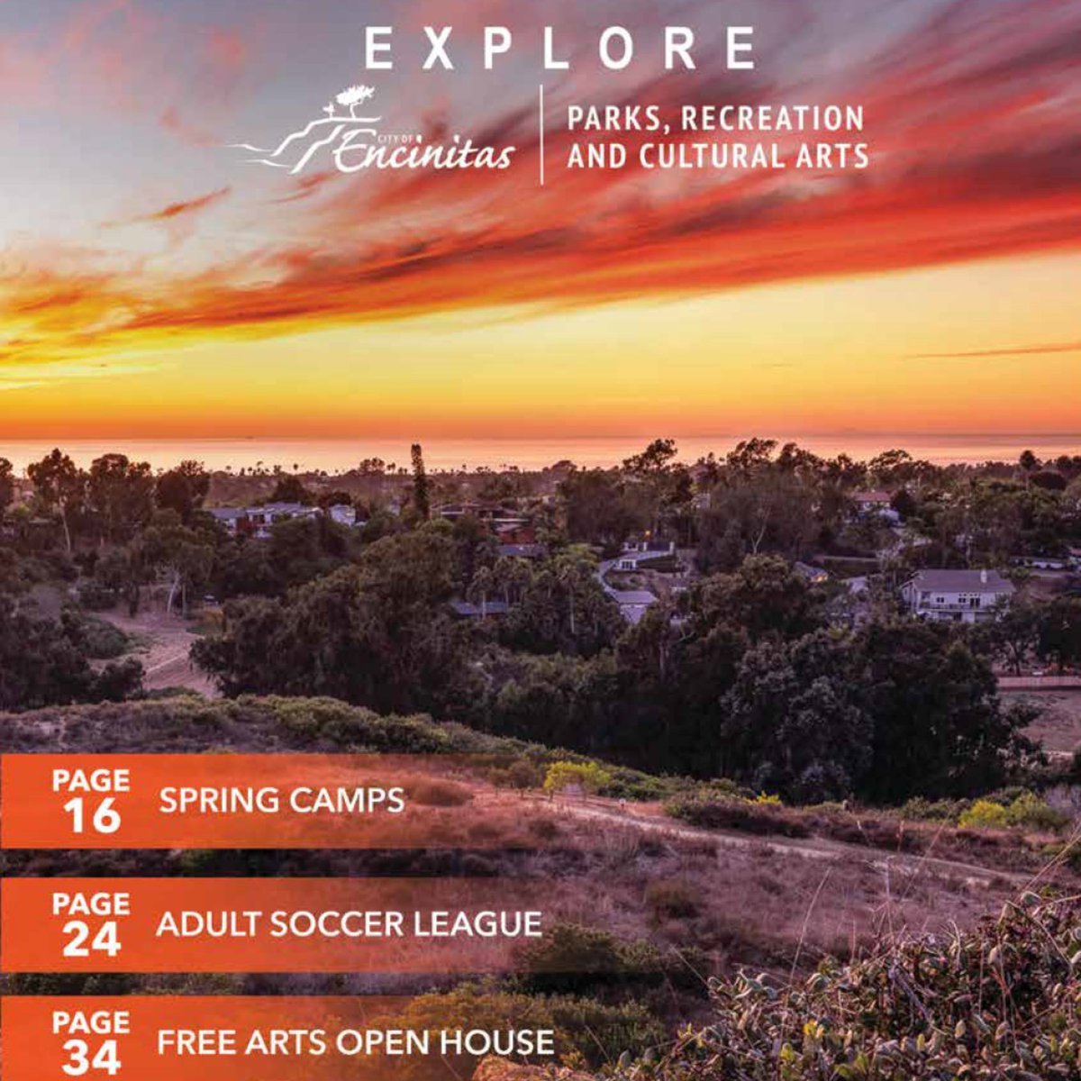 Start 2025 with you in mind! 🌟 From fitness &amp; arts to personal growth, Encinitas Parks &amp; Recreation has classes for every goal. 🎨🏃‍♀️ Click the link in bio to explore our Winter Activity Guide and register for classes.