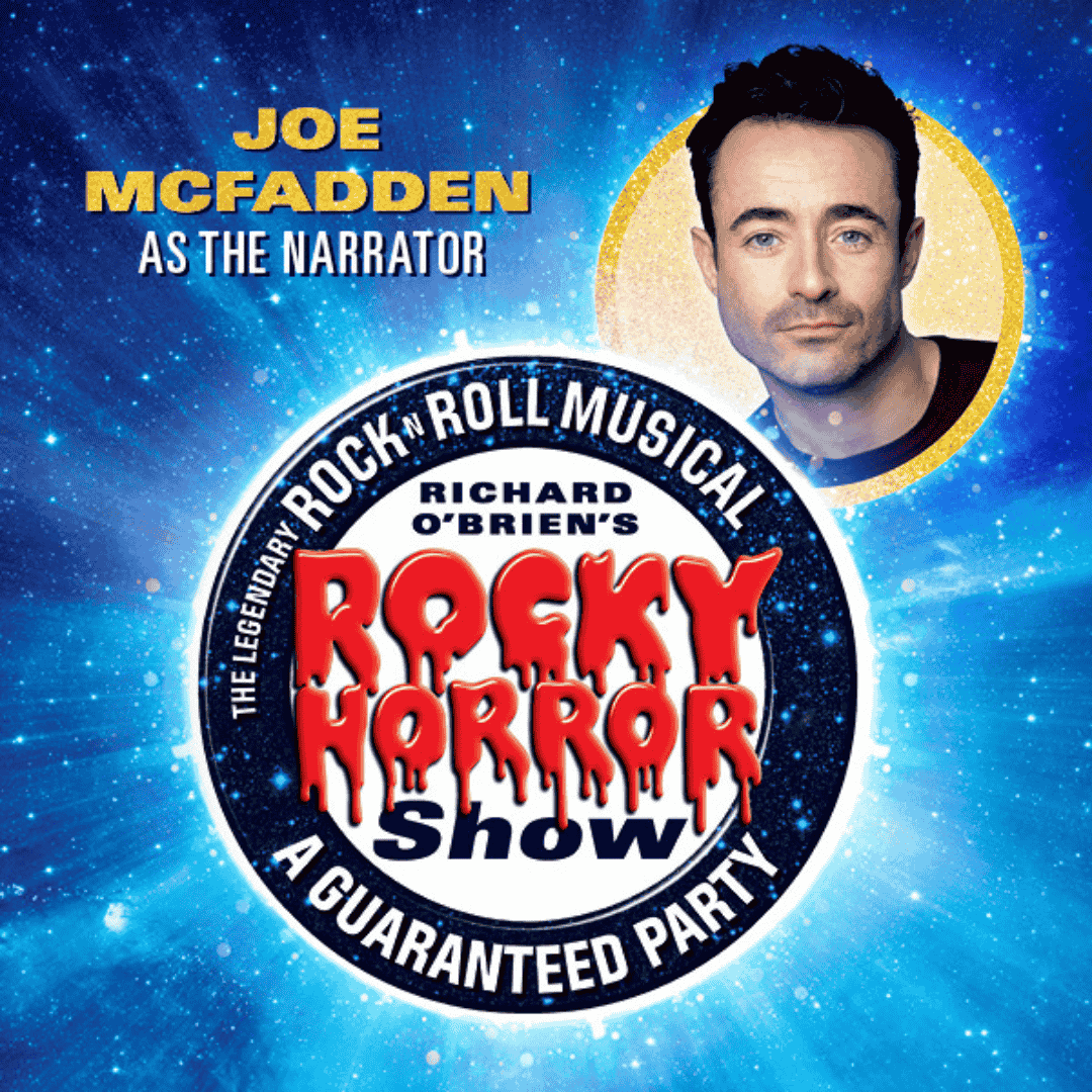 Holby City star and Strictly Come Dancing winner <a href="/mrjoemcfadden/">Joe McFadden ⁣🧢</a> will be the narrator of The Rocky Horror Show. 📖

Are you ready for thrills, fun, and naughty moments with Richard O’Brien’s legendary rock ‘n’ roll musical? 🎶💃🕺

📅 Mon 24 Feb - Sat 1 Mar