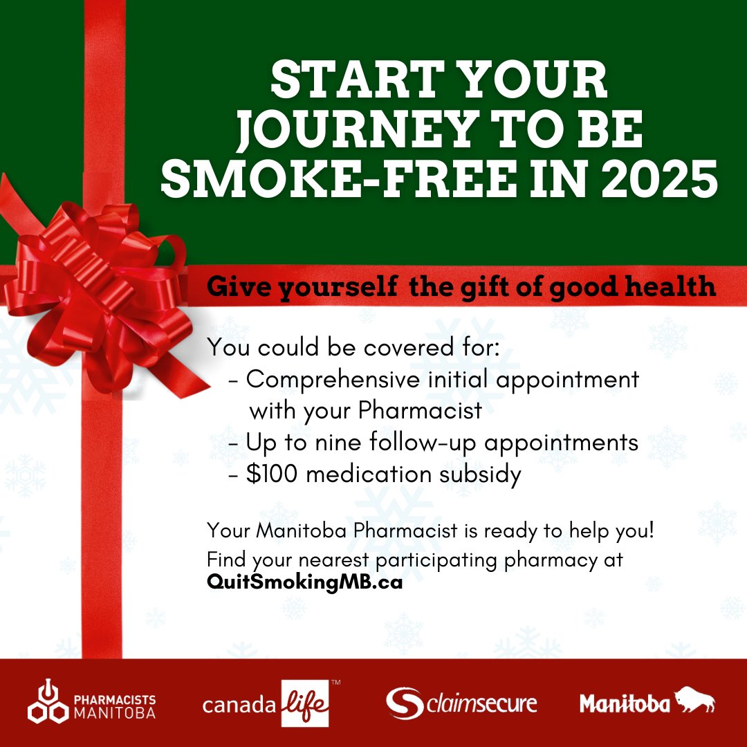 Quit Smoking With Your Manitoba Pharmacist tweet media