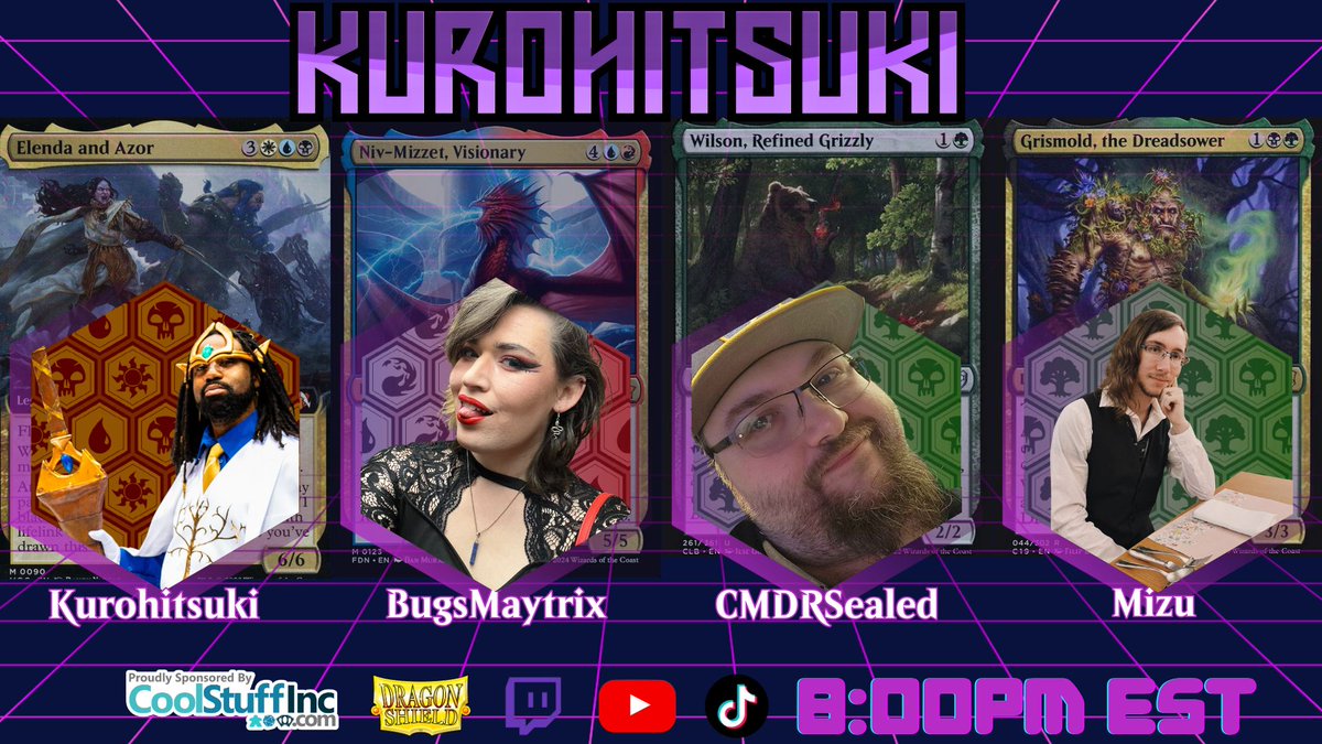 γKurohitsukiγβοΈ PaxUnplugged (@kurohitsuki) on Twitter photo Happy to be ready to launch the new 2025 set up with these wonderful faces!
<a href="/bugsmaytrix/">Bugs (like the bunny) ππ€π</a> Turns and Burns us with the Niv
<a href="/CMDRsealed/">Commander Sealed 2025 is INCOMING! Sept 5-7</a> Sophisticates us with Secret Agent Wilson
<a href="/TravisNewman_/">Travis N.</a> Plays the videos they Edit!
Catch you There! Happy to be ready to launch the new 2025 set up with these wonderful faces!
<a href="/bugsmaytrix/">Bugs (like the bunny) ππ€π</a> Turns and Burns us with the Niv
<a href="/CMDRsealed/">Commander Sealed 2025 is INCOMING! Sept 5-7</a> Sophisticates us with Secret Agent Wilson
<a href="/TravisNewman_/">Travis N.</a> Plays the videos they Edit!
Catch you There!