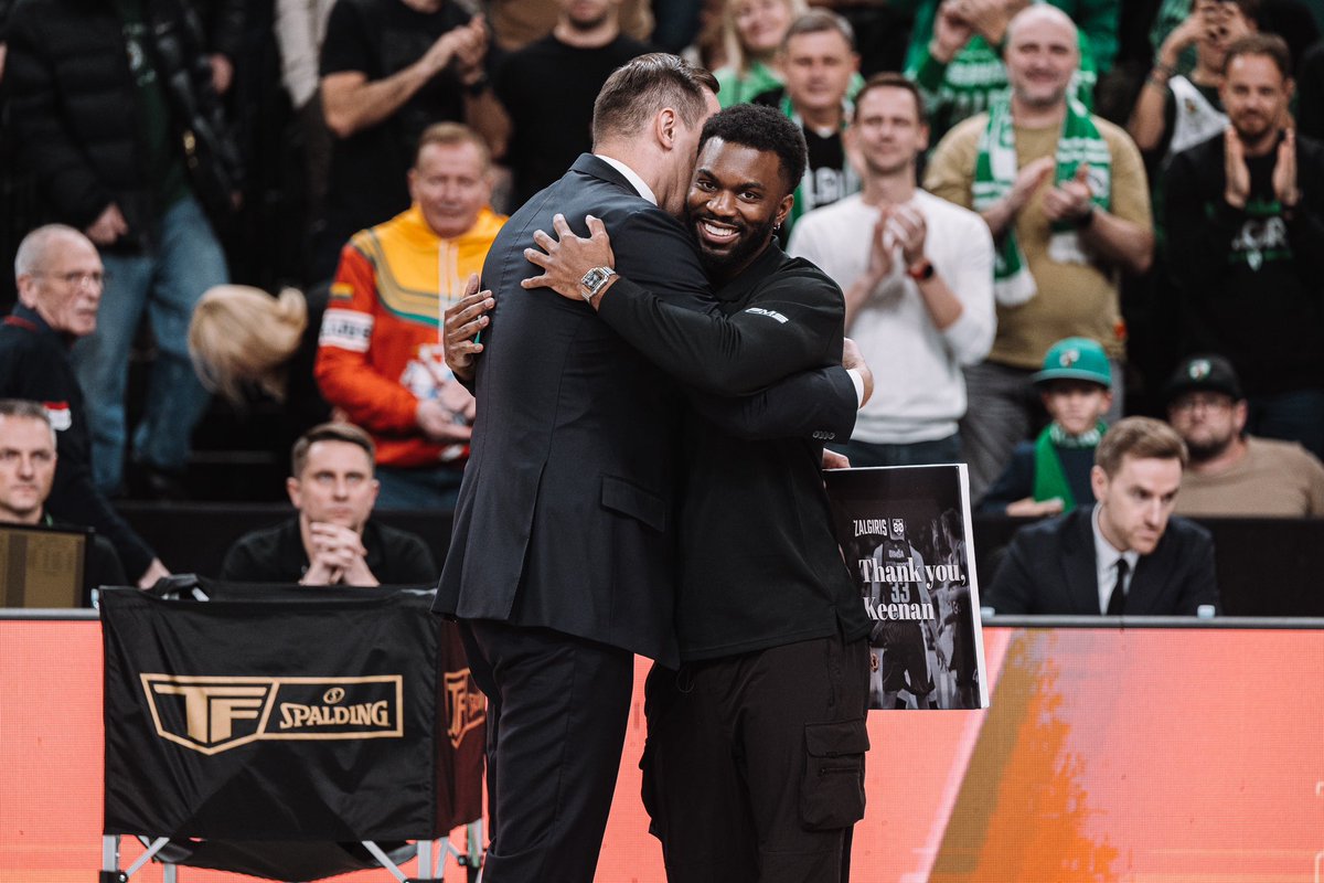 Žalgirio arena (@zalgirioarena) on Twitter photo It’s always heartwarming to have you back in our arena <a href="/K3vans12/">Keenan Evans</a> 🫶 So many great memories. 🙏 It’s always heartwarming to have you back in our arena <a href="/K3vans12/">Keenan Evans</a> 🫶 So many great memories. 🙏