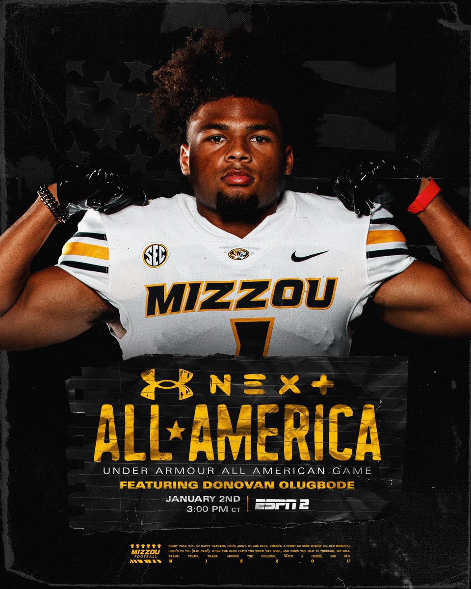 Tune in later today to watch our very own <a href="/DonovannO25/">Donovan Olugbode</a> get after it in the UA All-America game 👀

#MIZ | #STP