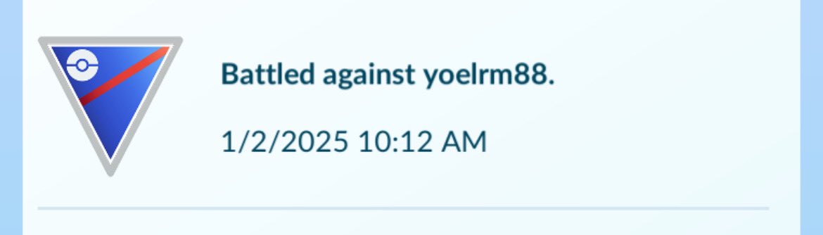 cvtchhh's tweet photo. How convenient is it that I lag having my primeape up 2 shields against your double week to fighting team and I all of a sudden lag lol your dog shit yoelrm88. Hella crazy how you got that win bud https://t.co/vbS3S4n63U