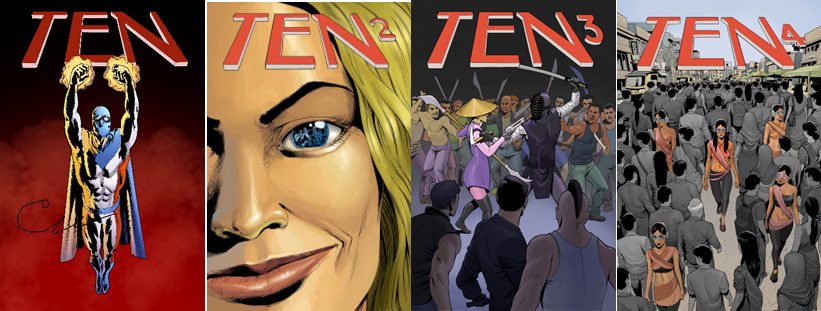 Hey Kickstarter is trending! Nice time to remind folks that you can still order my awesome superhero comic TEN - check it out through the link in the reply!
