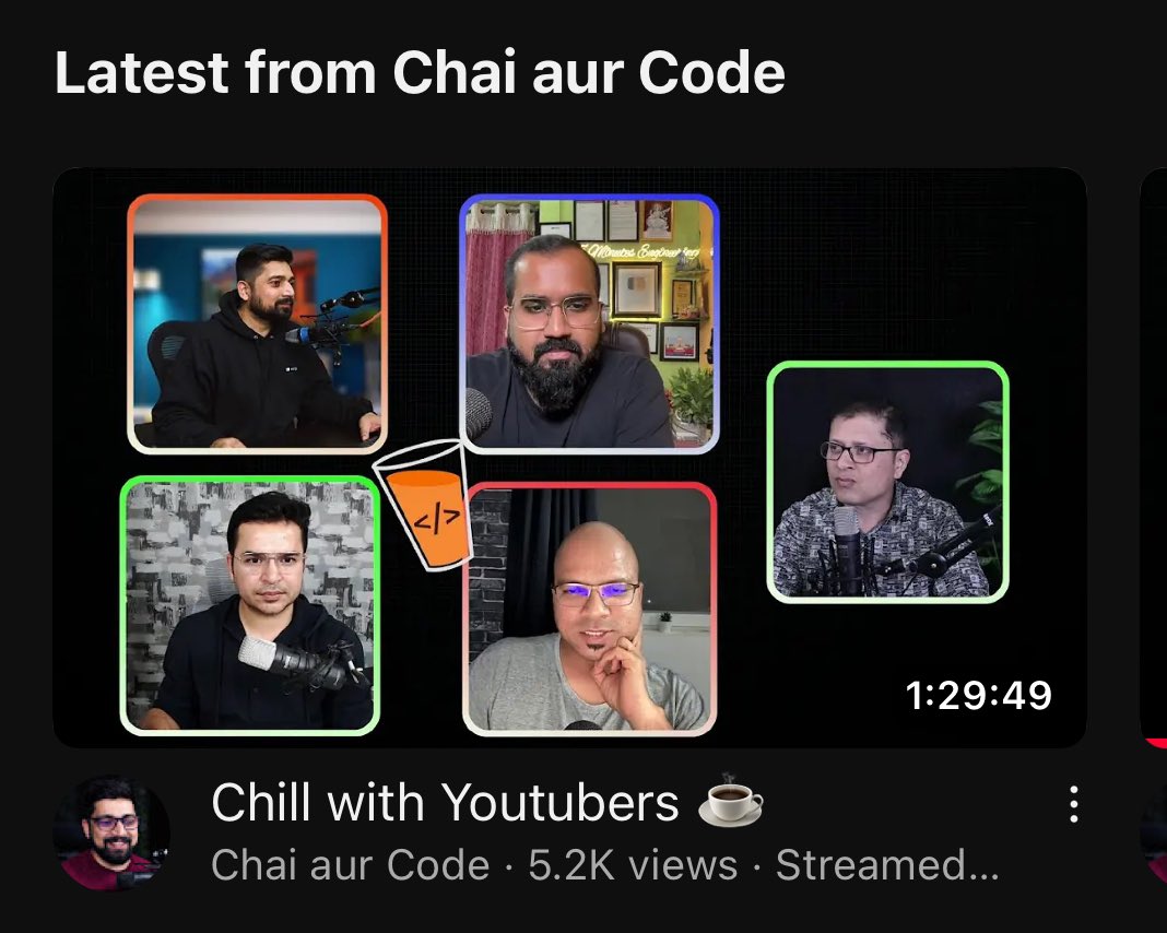 Hiteshdotcom's tweet image. And this happened today 😁