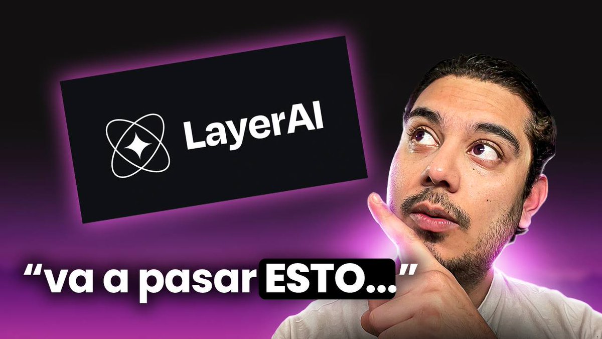 MiCryptoMundo's tweet photo. 🚀¿Solana + IA? 

LayerAI parece estar liderando la revolución con su ecosistema de AI Agents y el lanzamiento de laiOS 🌐

🔥 En este video analizo:

✅ Oportunidades de mercado
✅ Deflación de $LAI
✅ Análisis técnico

👉 Mira el análisis completo aquí: https://t.co/UaB8Q0SYgL