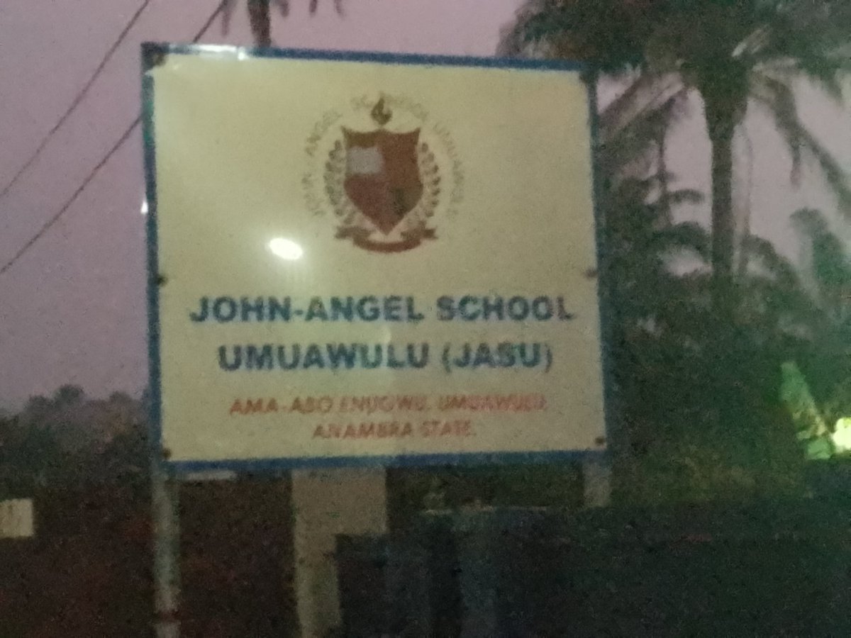 ChidiOdinkalu's tweet photo. John-Angel School Umuawulu, #JASU, in Awka South LGA, Anambra State is the handwork of High Chief Christopher Ndubuisi (Ikenga Umuawulu). It offers free education to children in the community & LGA selected on a competitive basis - 50 annually. All expenses paid. https://t.co/5aeJicBcO2