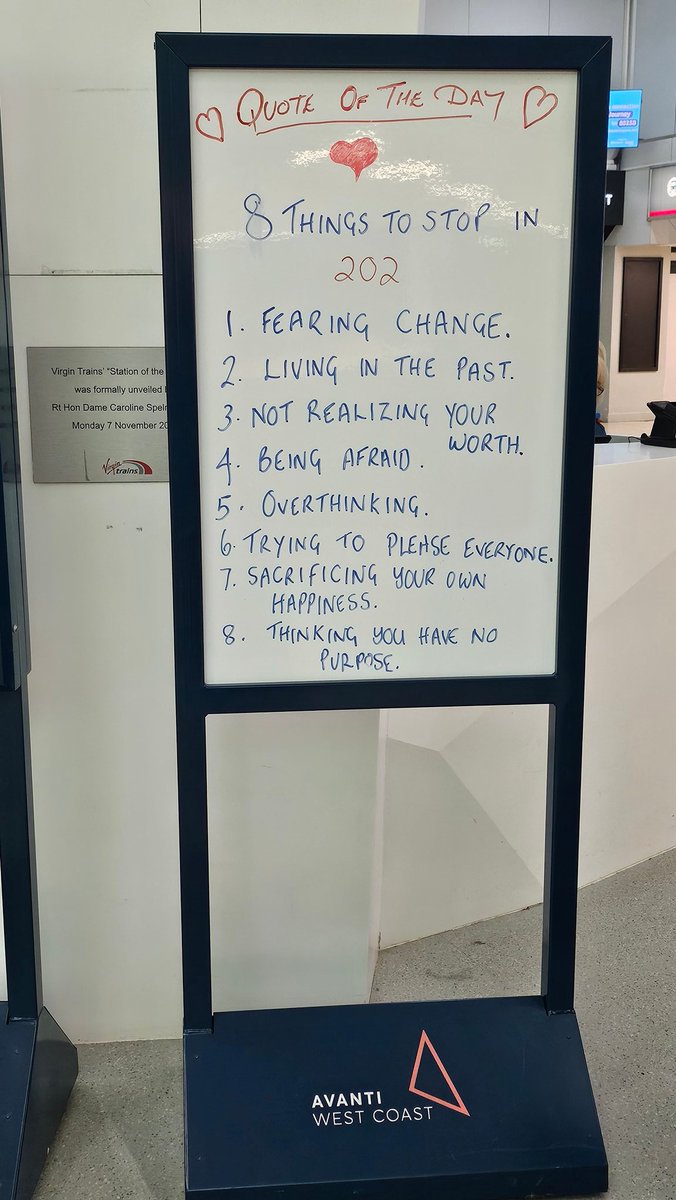 Seriously <a href="/AvantiWestCoast/">Avanti West Coast</a> #6 when do you try to please anybody? I mean this sounds like a checklist of problems with your staff